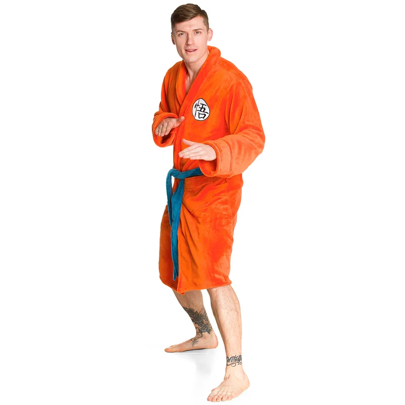 Dragon Ball - Go Sign Bademantel orange