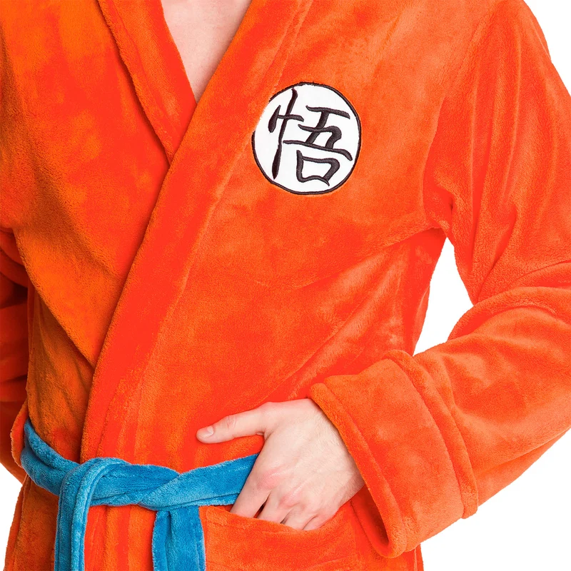 Dragon Ball - Go Sign Bademantel orange