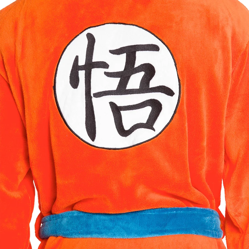 Dragon Ball - Go Sign Bademantel orange