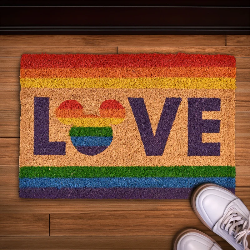 Mickey Mouse - Love Pride Fußmatte