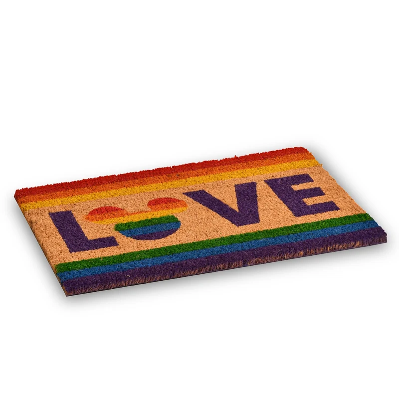 Mickey Mouse - Love Pride Fußmatte
