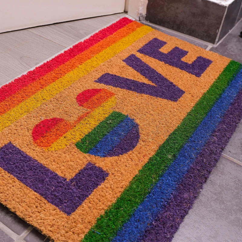 Mickey Mouse - Love Pride Fußmatte