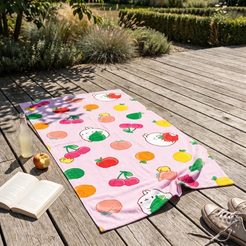 Molang Handtuch Fruits 35 x 75 cm