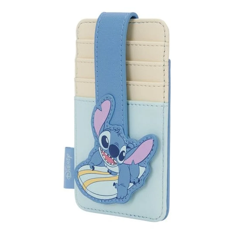Disney by Loungefly Karten-Etui Lilo & Stitch Animal Friends Surfing