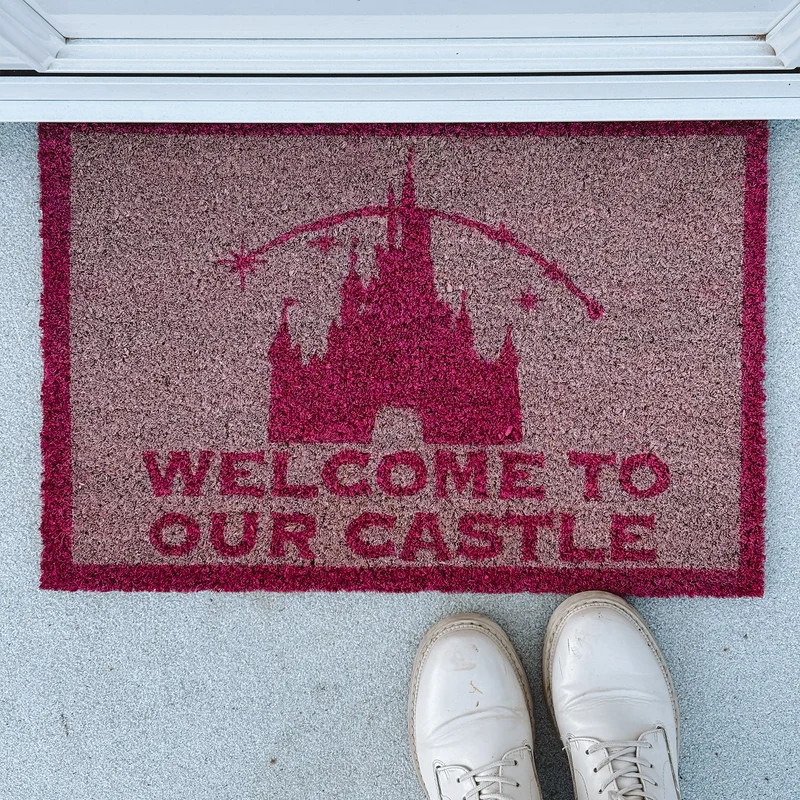 Disney - Welcome to Our Castle Fußmatte