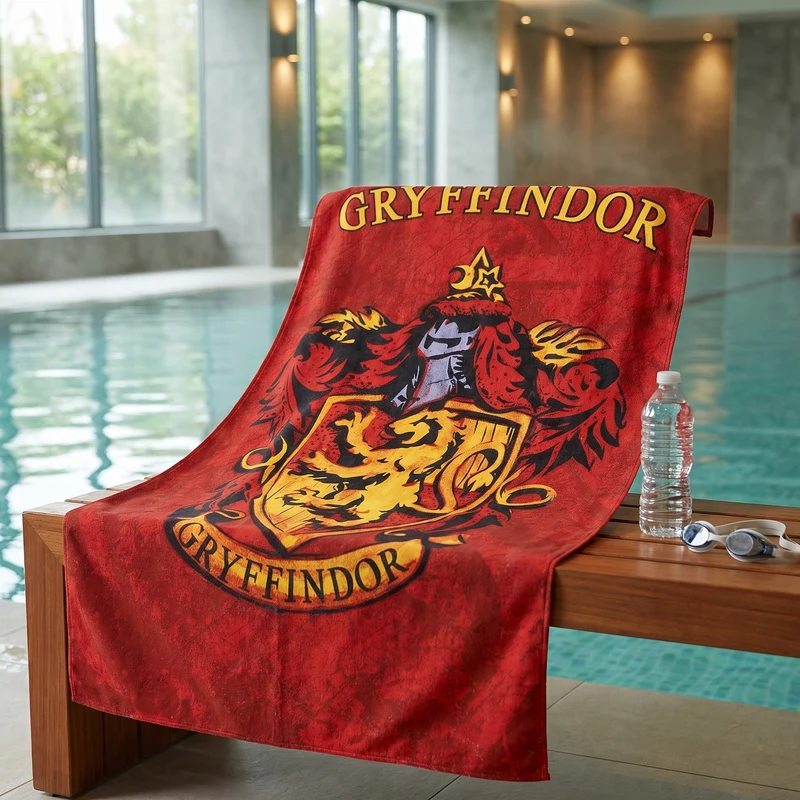 Harry Potter - Gryffindor Wappen Strandtuch