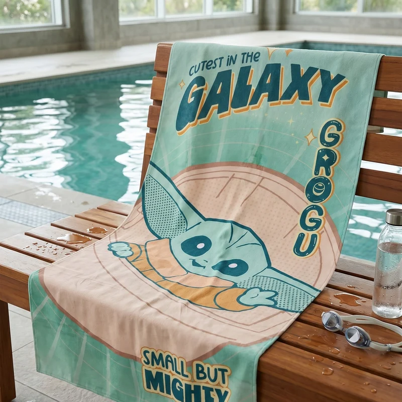 Grogu Cutest in the Galaxy Badetuch - Star Wars The Mandalorian