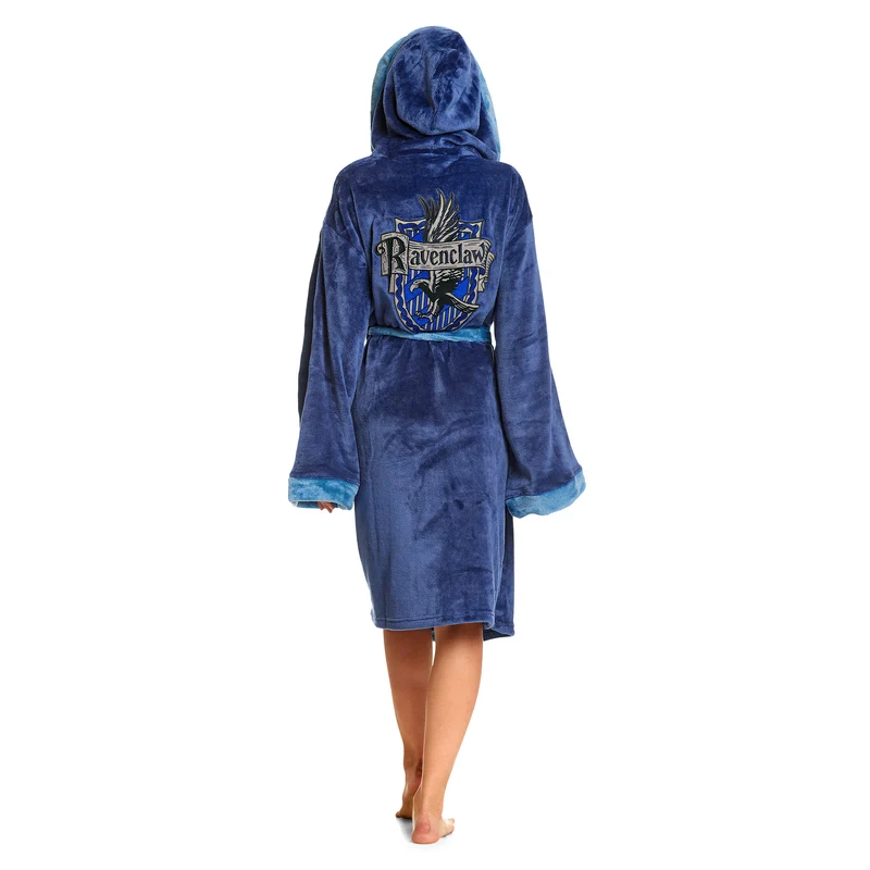 Harry Potter - Ravenclaw Wappen Bademantel blau