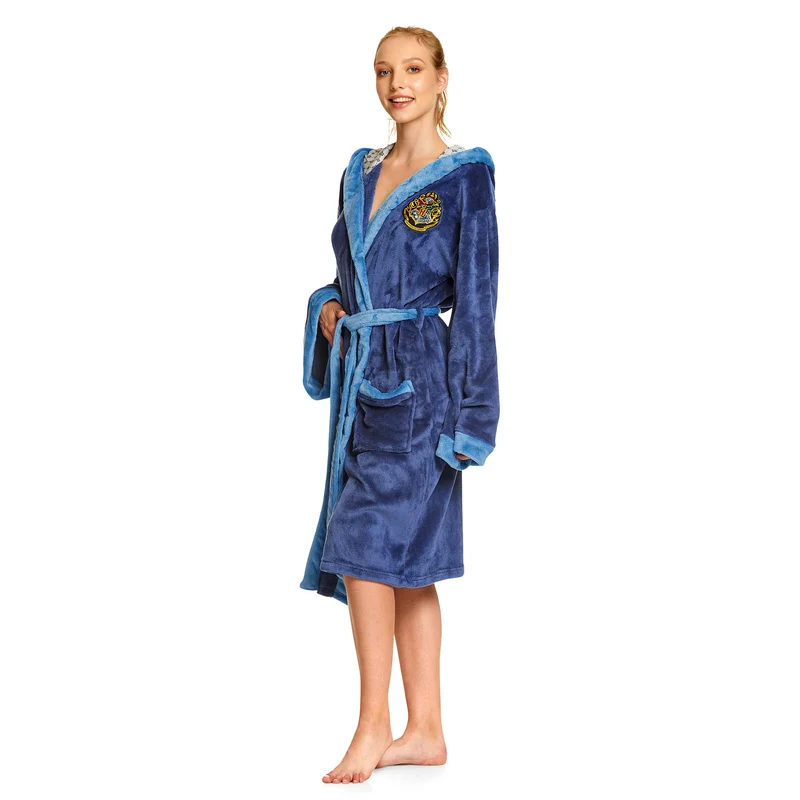 Harry Potter - Ravenclaw Wappen Bademantel blau