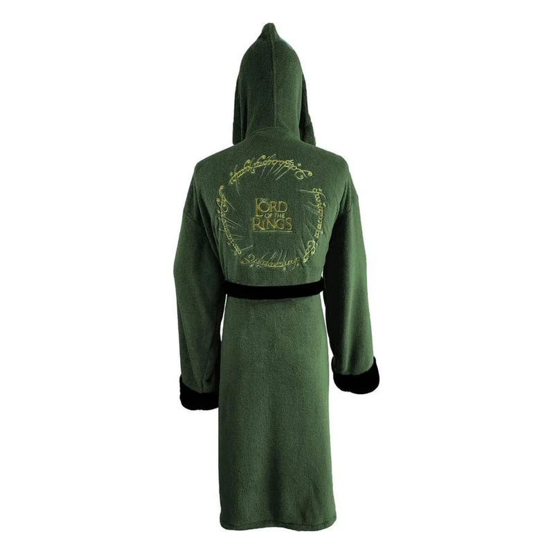 Der Herr der Ringe Fleece-Bademantel Elven Green & Gold