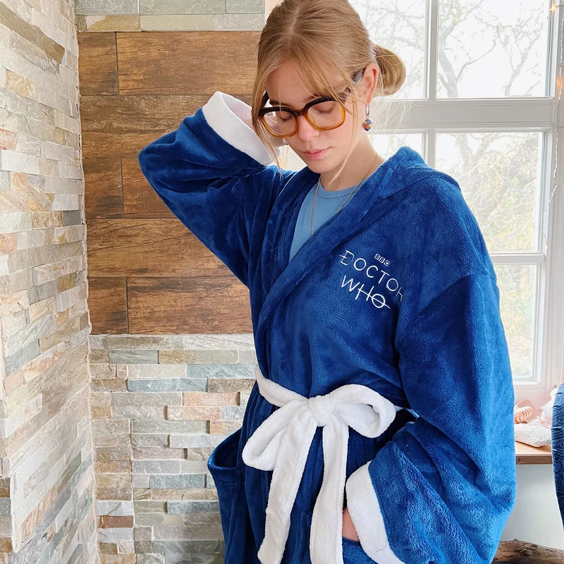 Doctor Who - Tardis Season 11 Bademantel blau