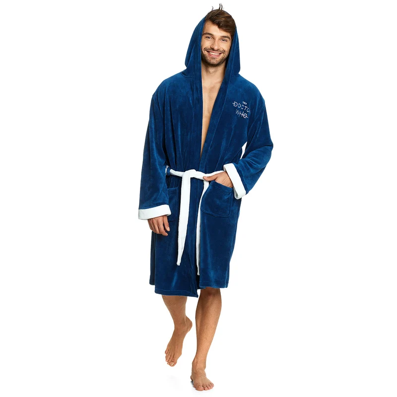 Doctor Who - Tardis Season 11 Bademantel blau