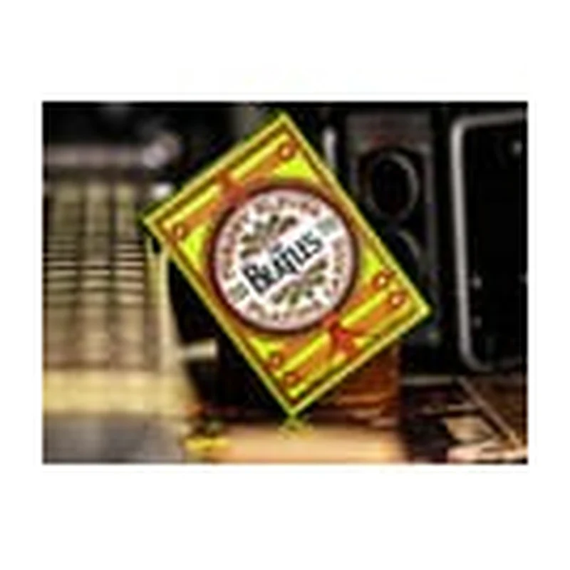 The Beatles Spielkarten Green Version