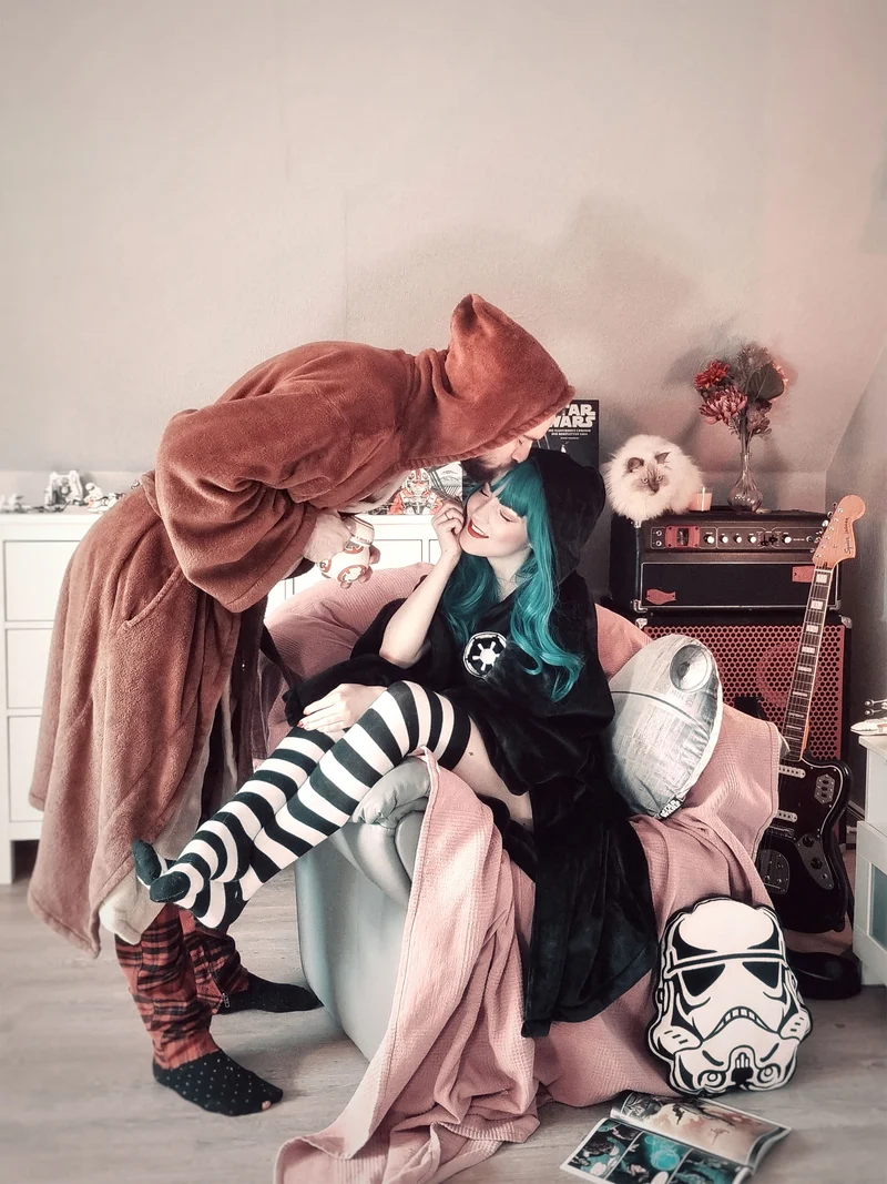 Star Wars - Jedi Bademantel braun