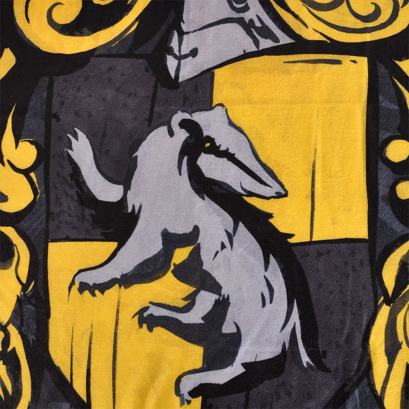 Harry Potter - Hufflepuff Wappen Strandtuch