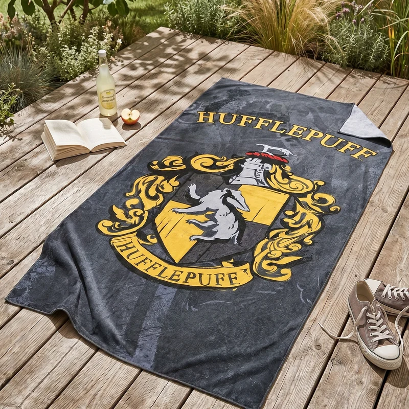 Harry Potter - Hufflepuff Wappen Strandtuch