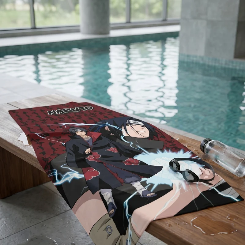 Naruto - Akatsuki Badetuch