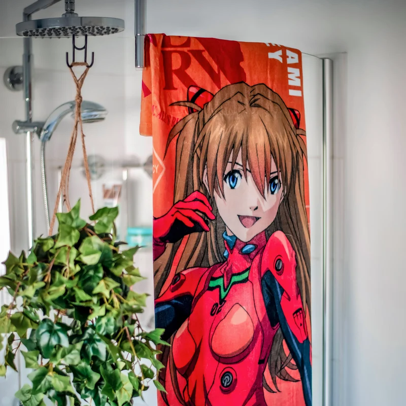 Evangelion - Asuka Shikinami Badetuch