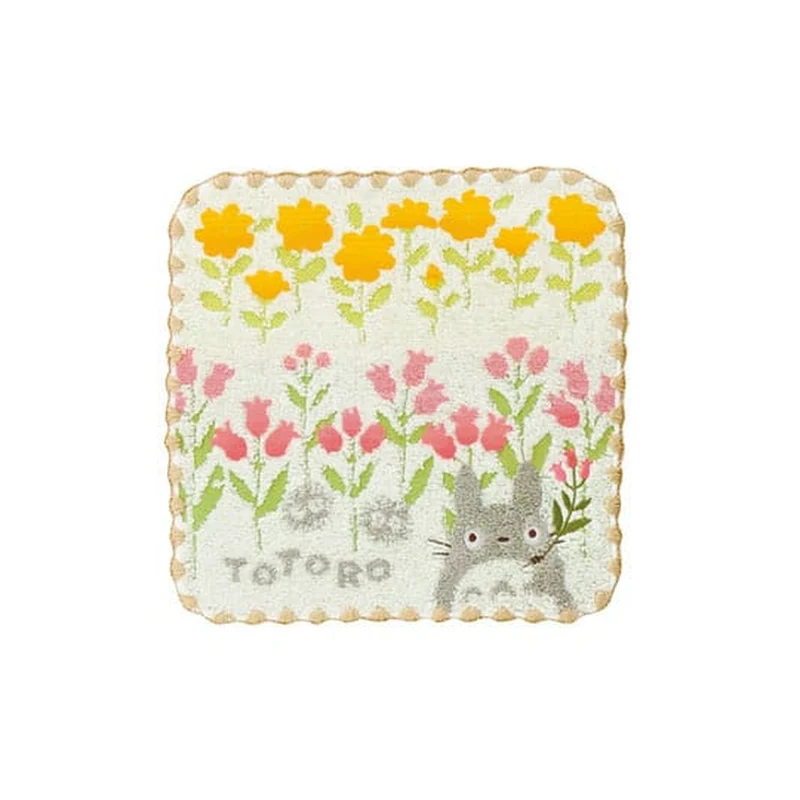 Mein Nachbar Totoro Mini-Handtuch Wild flowers 25 x 25 cm