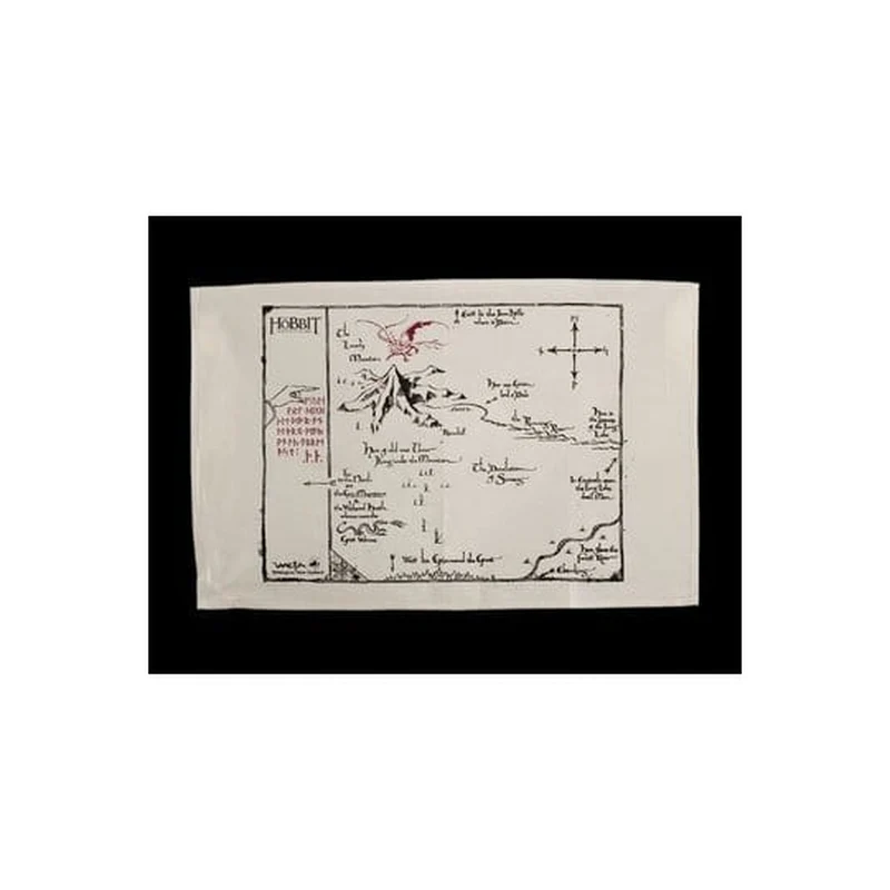 Der Hobbit Geschirrtuch Thorins Map 72 cm