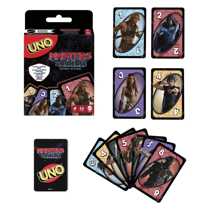 Masters of the Universe 2026 Movie UNO Kartenspiel