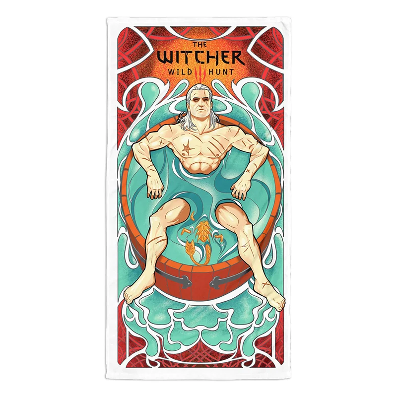 Witcher - No Rest For The Witcher Strandtuch