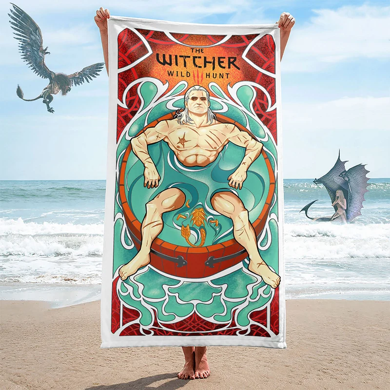 Witcher - No Rest For The Witcher Strandtuch
