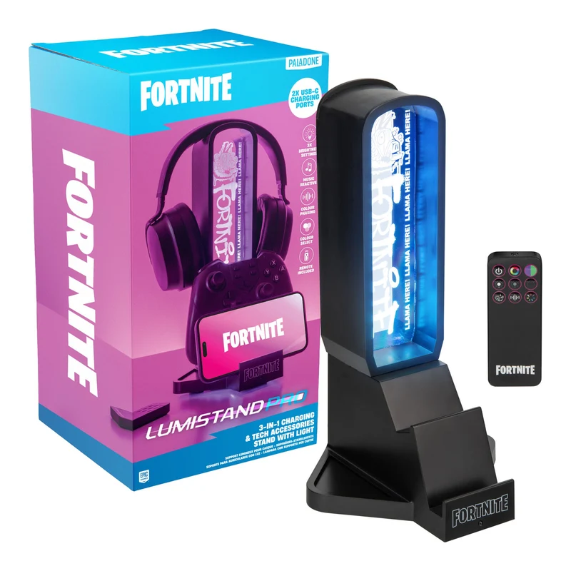 Fortnite Kopfhörer-Halter mit Beleuchtung 30 cm