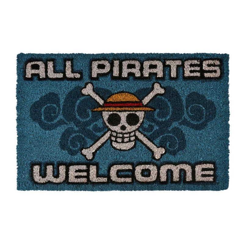 One Piece - All Pirates Welcome Fußmatte