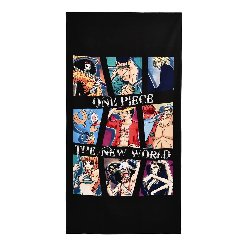 One Piece - Luffy Crew Badetuch