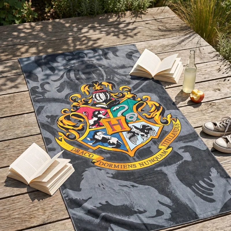 Harry Potter - Hogwarts Wappen Strandtuch