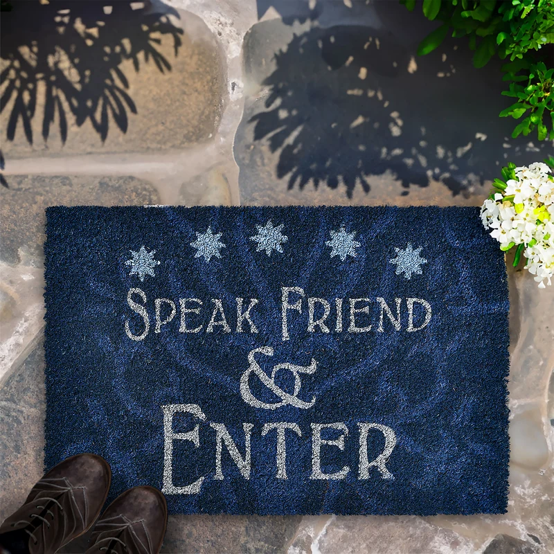 Der Herr der Ringe - Speak Friend & Enter Fußmatte