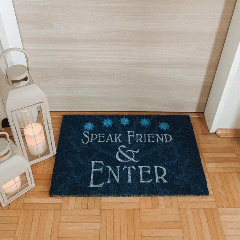 Der Herr der Ringe - Speak Friend & Enter Fußmatte