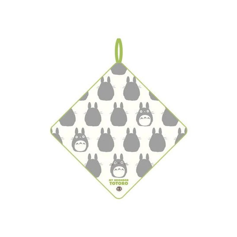 Mein Nachbar Totoro Mini-Handtuch Big Totoro Silhouette 33 x 33 cm