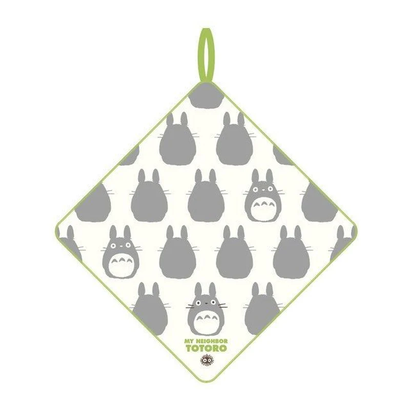Mein Nachbar Totoro Mini-Handtuch Big Totoro Silhouette 33 x 33 cm