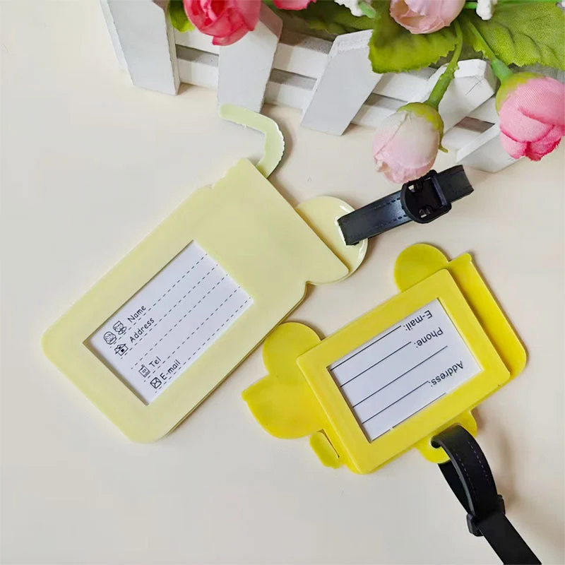 Unisex Bagasjelapp i lekent havfrue-design Luvikno