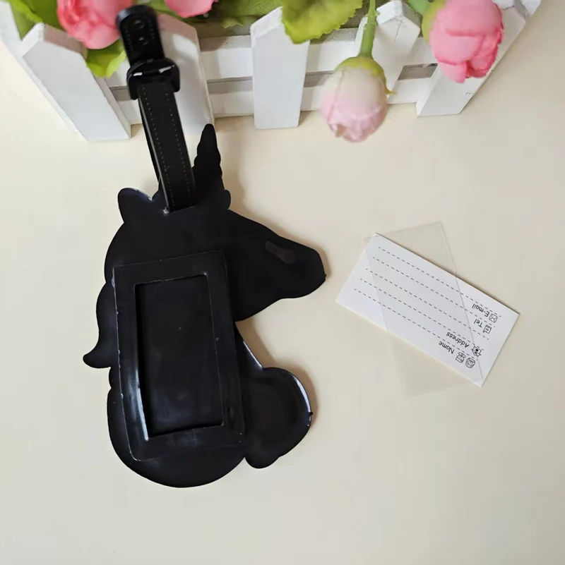 Unisex Bagasjeanheng i lekent enhjørningdesign Luvikno