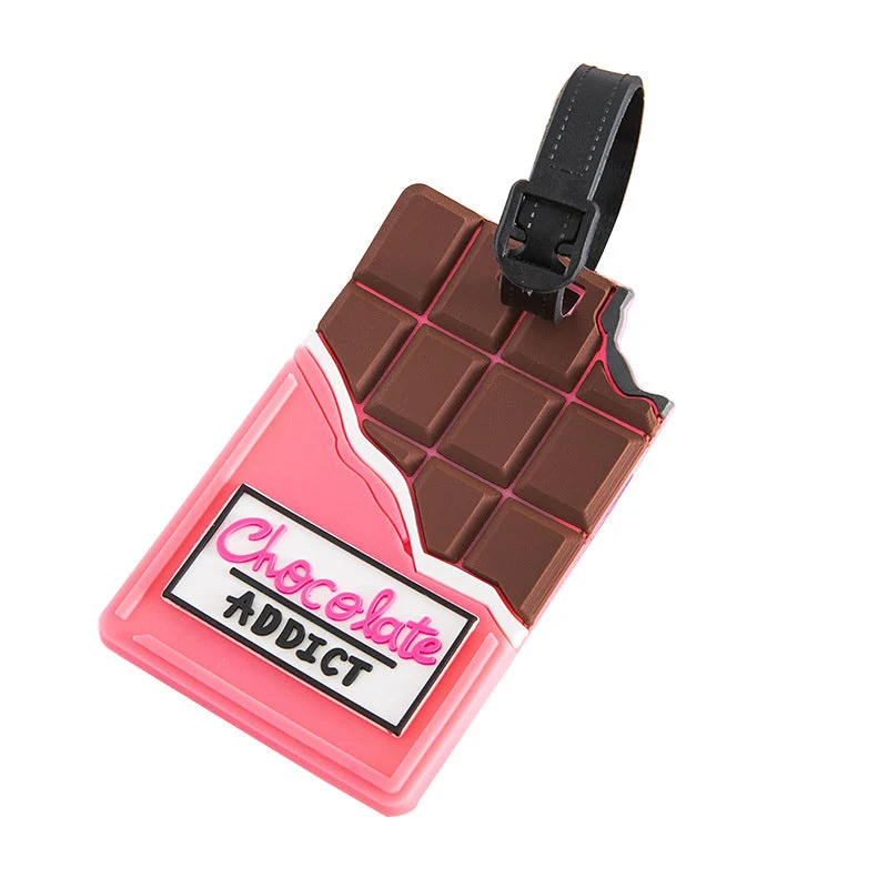 Unisex Bagasje-tag i sjokolade-design Luvikno