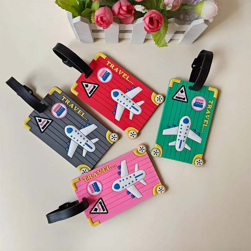 Unisex Bagasjelapp med kreativt reise-motiv Luvikno