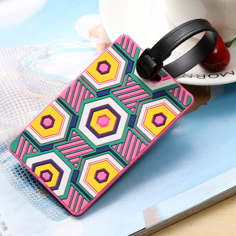 Unisex Bagasjetag med kunstnerisk design Luvikno