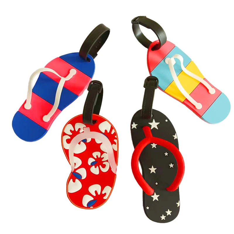 Unisex Bagasjelapp i kreativt Flip-Flop-design Luvikno