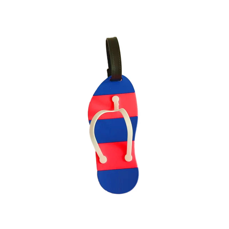 Unisex Bagasjelapp i kreativt Flip-Flop-design Luvikno