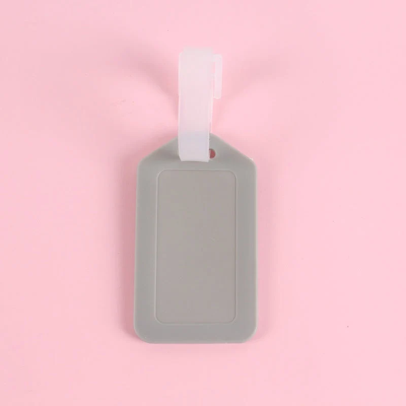 Unisex fleksibel silikon bagasjelapp Luvikno