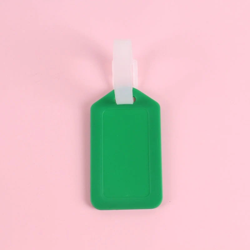 Unisex fleksibel silikon bagasjelapp Luvikno