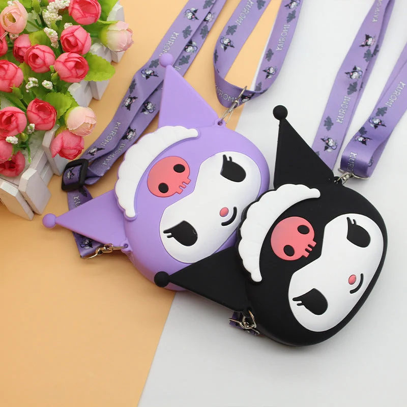 Dame Cartoon Messenger Bag i silikon Luvikno
