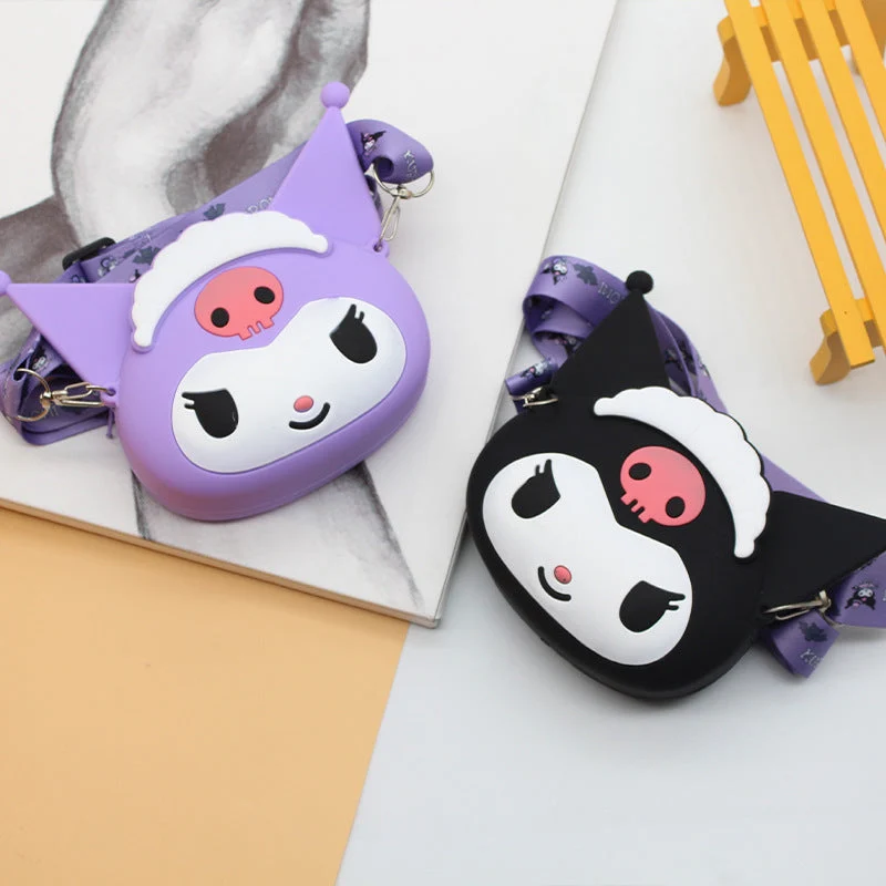 Dame Cartoon Messenger Bag i silikon Luvikno