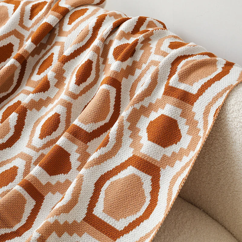 Kvinnes dekorative sengeteppe laget av høykvalitets mikrofiber med unikt design Luvikno