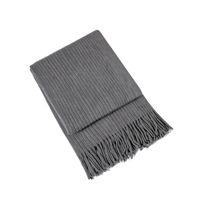 Damer cozy strikket teppe Luvikno
