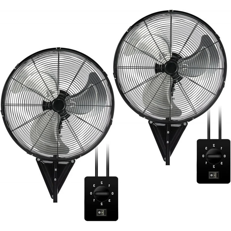 Unisex Veggventilator med kraftig luftsirkulasjon Luvikno