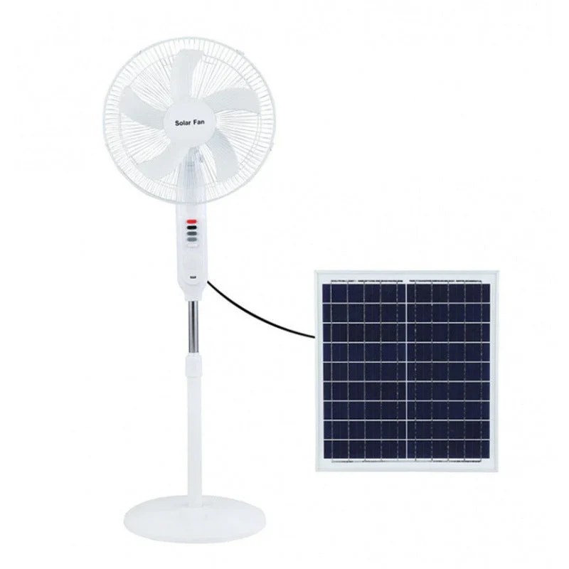 Dame Solarbehandlet Stående Vifte med Fjernkontroll Luvikno
